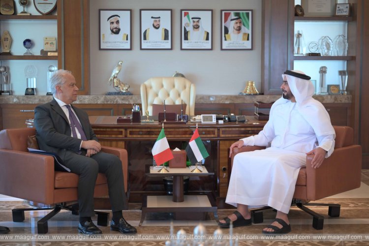 Saif bin Zayed meets Italian Interior Minister