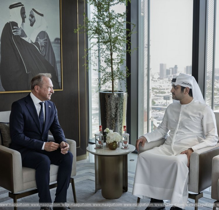 20 Maktoum bin Mohammed meets with Minister of Finance of Luxembourg