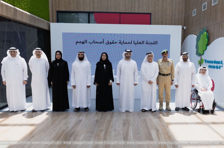 Mansoor bin Mohammed chairs meeting of Higher Committee for Protection of Rights of People of Determination