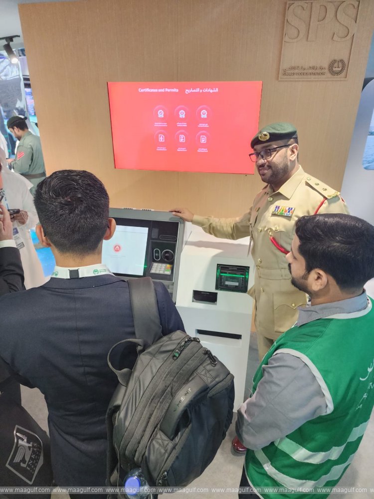The Smart Police Station kiosk attracted visitors at the World Police Summit