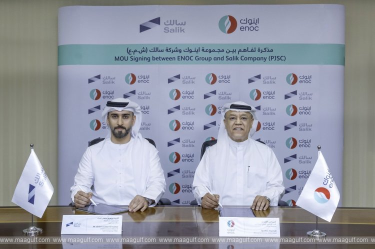 Salik, ENOC sign MoU to introduce smart seamless payment solutions at service stations