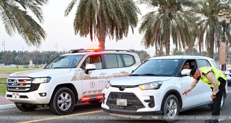 Sharjah Police stress checks to prevent summer tyre accidents