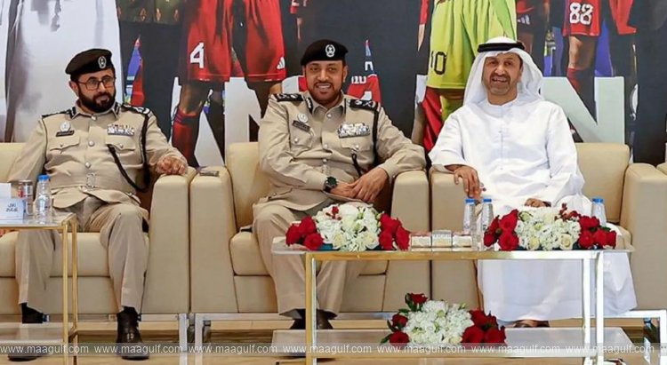 Sharjah Police join Sharjah Club in celebrating AFC victory