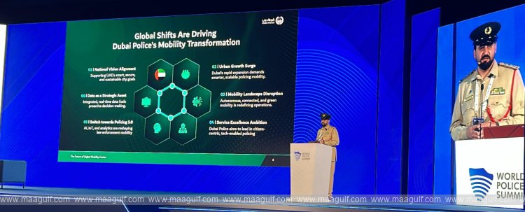 Dubai Police Unveils 2025–2030 Strategy for Centre for the Future of Digital Mobility