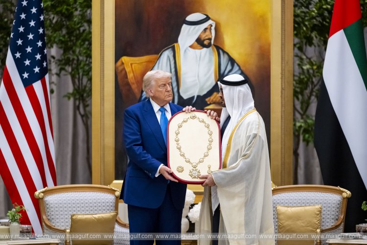 UAE President awards Order of Zayed to US President in recognition of efforts to strengthen bilateral ties