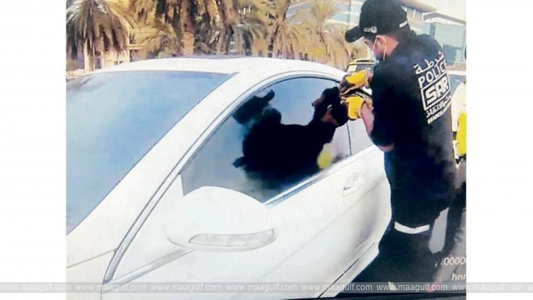 దుబాయ్ లో 2 ఏళ్ల చిన్నారి ప్రాణాలను కాపాడిన పోలీసులు..!!