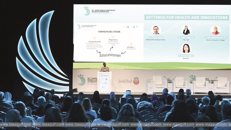 Frontline Heroes Office: (IUHPE) World Conference in Abu Dhabi