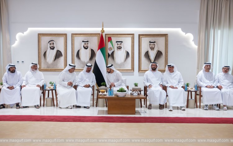 Hamdan bin Zayed visits Dalma Island, meets UAE citizens