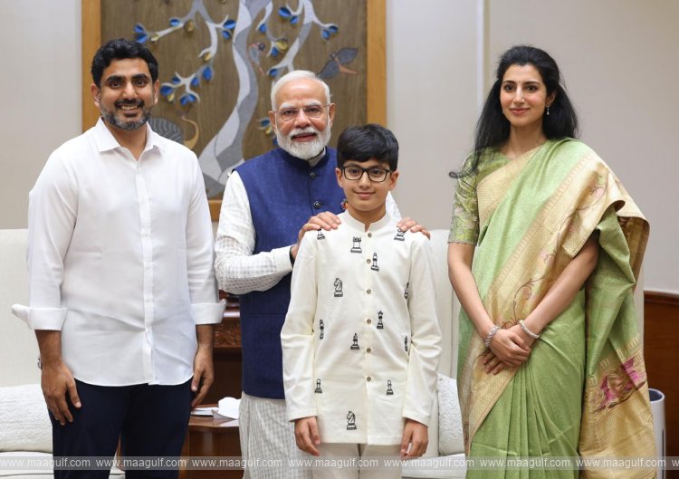 1 ప్రధాని మోదీతో మంత్రి లోకేష్ భేటీ