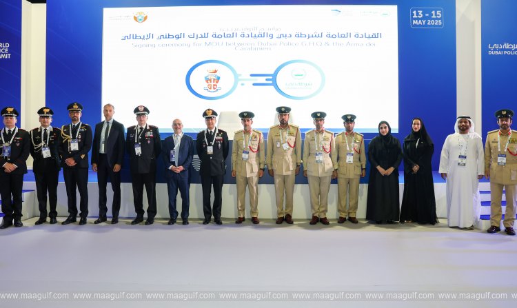 20 Dubai Police Commander-in-Chief Welcomes World Security Leaders and Signs Landmark Agreement with Italian Carabinieri