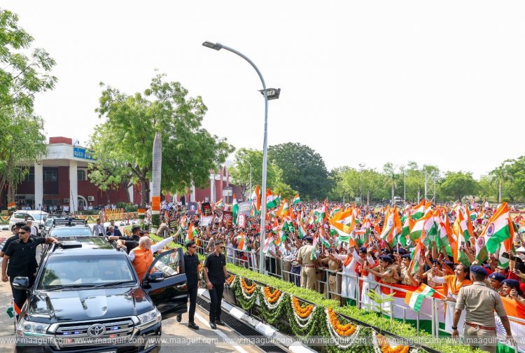 ప్రధాని మోదీ గుజరాత్ పర్యటన షురూ