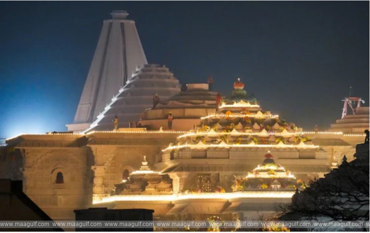 1 అయోధ్య రామ మందిరంలో మేలిమి బంగారంతో కొనసాగుతున్న నిర్మాణ పనులు