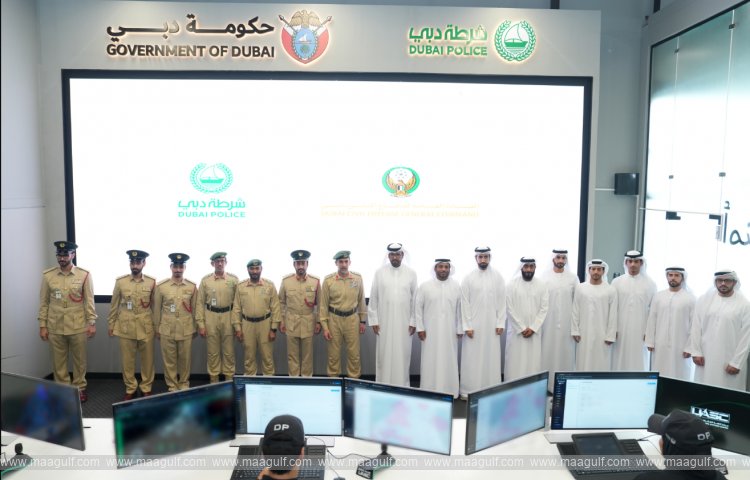 20 Rashid Thani Al Matrooshi Visits Dubai Police’s Drone Systems Center