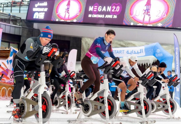 20 Impressive Emirati Victory at Inaugural Snow Duathlon in Ski Dubai with 209 Athletes from 49 Countries