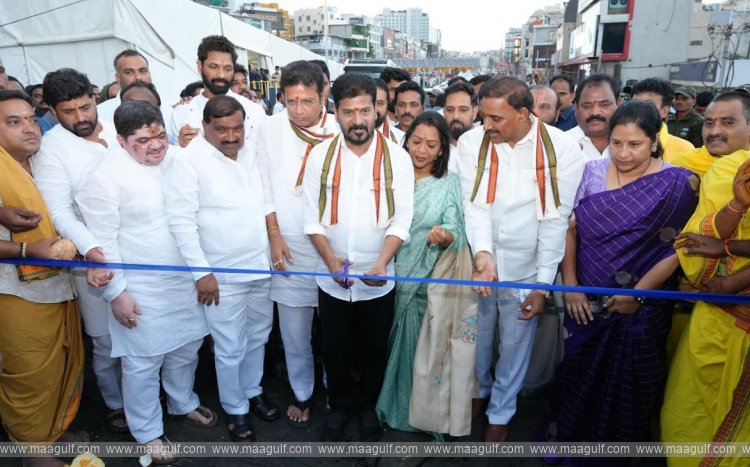 1 గచ్చిబౌలిలో ఫ్లై ఓవర్ ప్రారంభించిన సీఎం రేవంత్ రెడ్డి