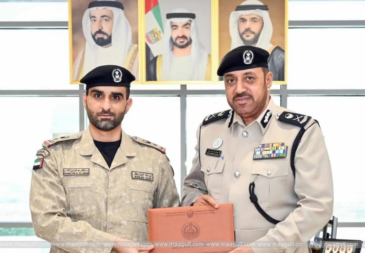 20 Sharjah Police chief congratulates Sultan Al Asm on graduation