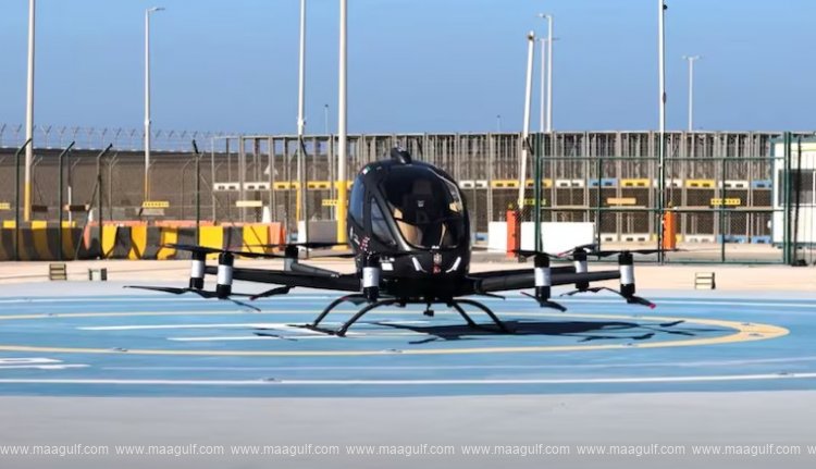 Flying Taxi Test Flights Successfully Conducted in Abu Dhabi