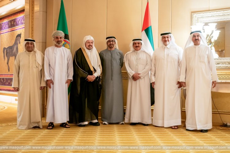 Abdullah bin Zayed receives delegation of GCC legislative council leaders