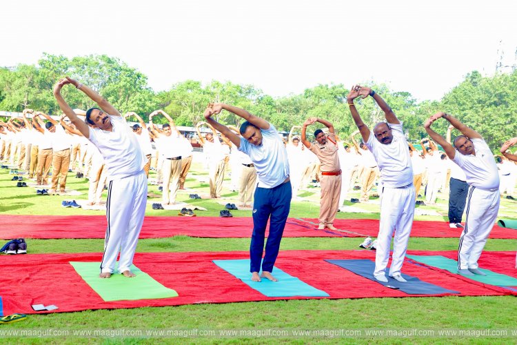 1 సైబరాబాద్ లో 11వ అంతర్జాతీయ యోగా దినోత్సవం