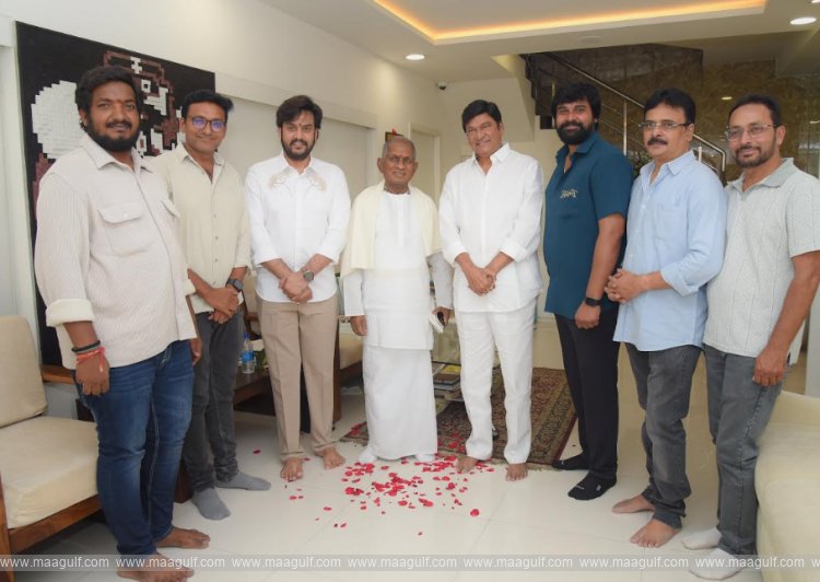 9 ‘షష్టిపూర్తి’ టీమ్ ని అభినందించిన ఇళయరాజా