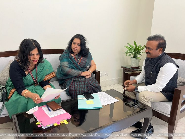 1 ఎయిమ్స్ అభివృద్ధి పై ఢిల్లీలో కేంద్ర వైద్య శాఖ అధికారులతో భేటీ అయిన ఎంపీ బాలశౌరి