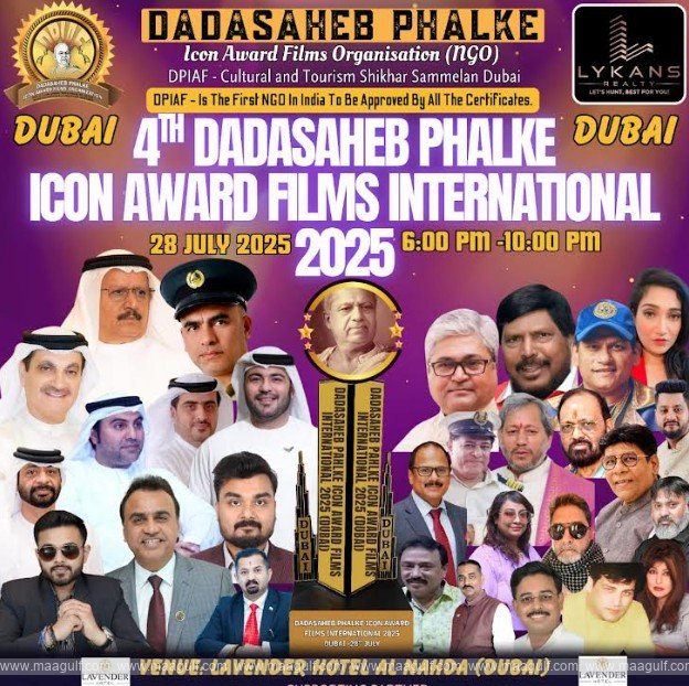 DPIAF to Host Prestigious International Iconic Awards 2025 in Dubai on July 28