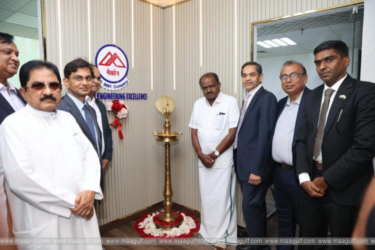 Indian Minister of Steel H. D.Kumaraswamy Inaugurates Indian Steel Offices in Dubai