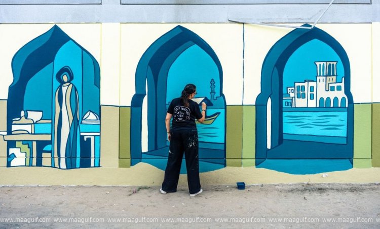 Dubai Culture unveils creative burst to Al Quoz with new murals