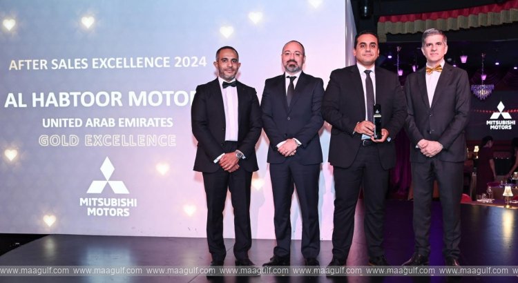 20 Al Habtoor Motors honoured at Mitsubishi Business Excellence Awards