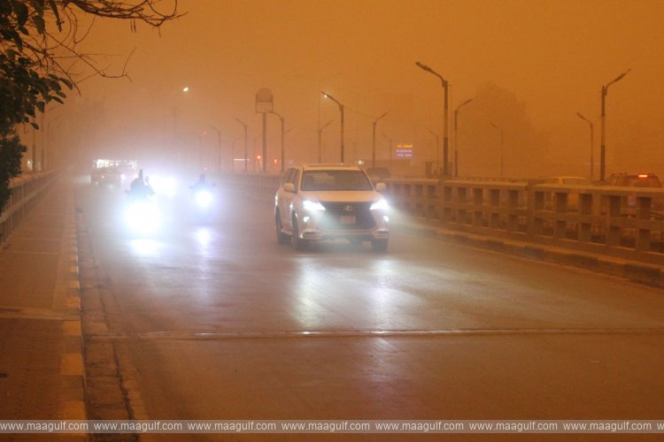 20 Dust storm leaves over 100 hospitalised in Kirkuk, Iraq