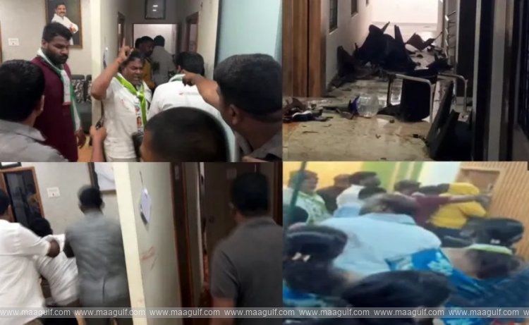 1 తీన్మార్ మల్లన్న కార్యాలయంపై దాడి