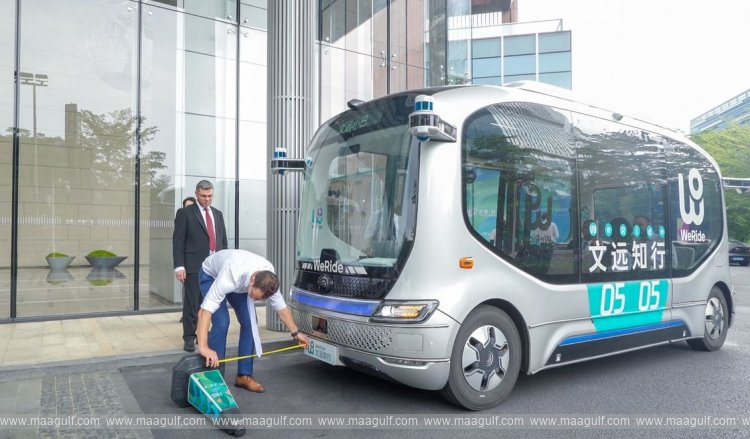 RTA observes Dubai World Challenge for Self-Driving Transport field tests in China
