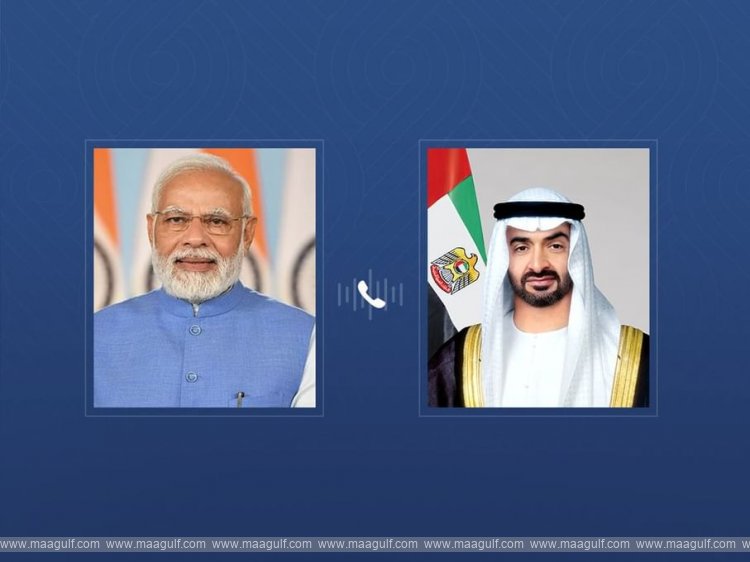 UAE President, Indian PM Hold Talks on Boosting Ties