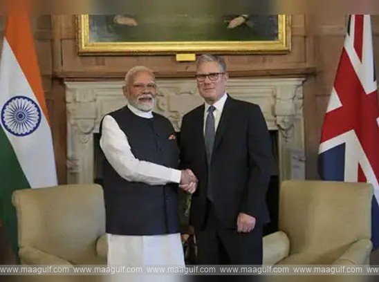 భారత్–యూకే మధ్య స్వేచ్ఛా వాణిజ్య ఒప్పందం పై సంతకాలు!