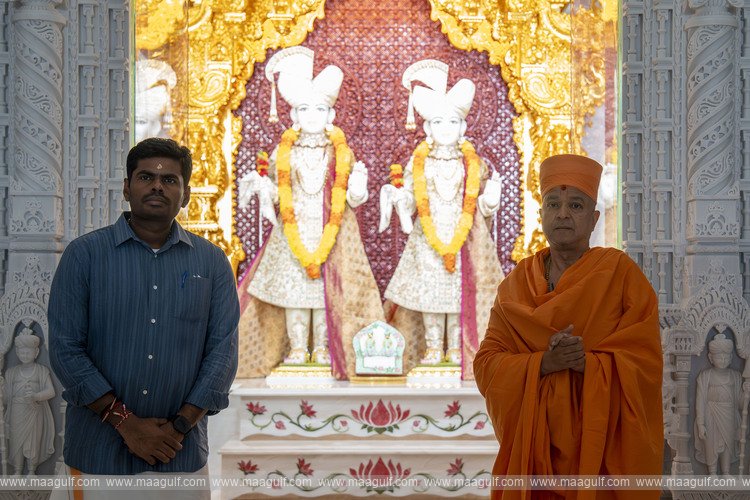 20 K.Annamalai Lauds BAPS Hindu Mandir in Abu Dhabi