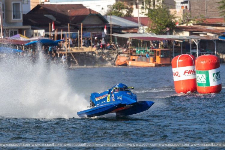 UAE boats dominate sprint scene at F1H2O World Championship opener in Lake Toba