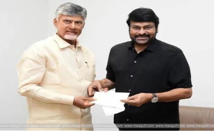 1 సీఎం చంద్రబాబును కలిసిన చిరంజీవి..