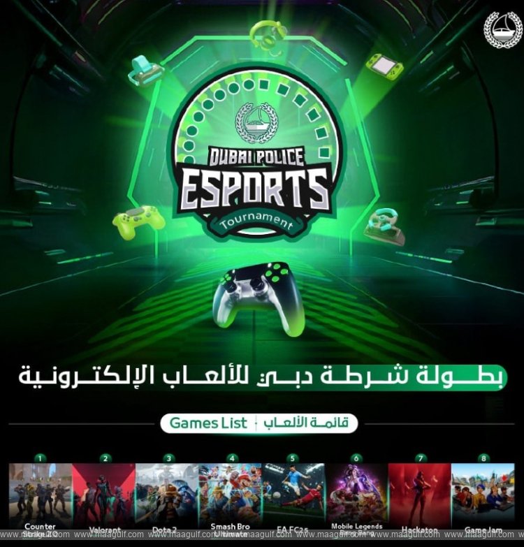 20 Dubai Police Esports Tournament Returns Tomorrow with More than 1,500 Players Competing in 8 Games