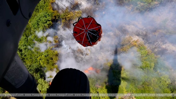 UAE rescue team continues efforts to combat Albania wildfires