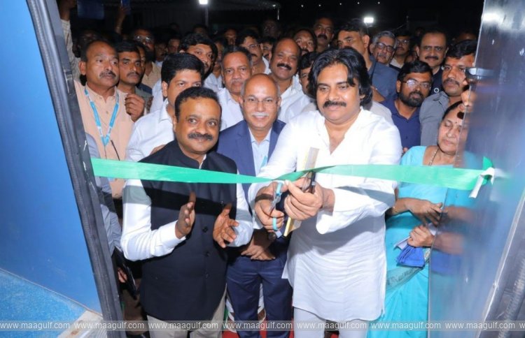 1 తొట్లవల్లూరులో కాన్సర్ పరీక్షల కోసం ఆధునిక మొబైల్ ల్యాబ్ ప్రారంభం
