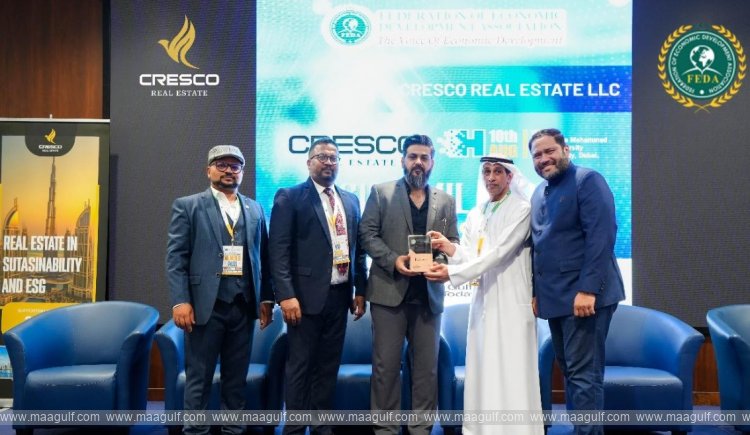 Cresco Real Estate CEO Umer Shauket Honored at Environmental Excellence Awards 2025