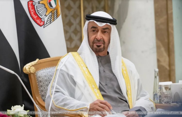 UAE President arrives in Angola on state visit