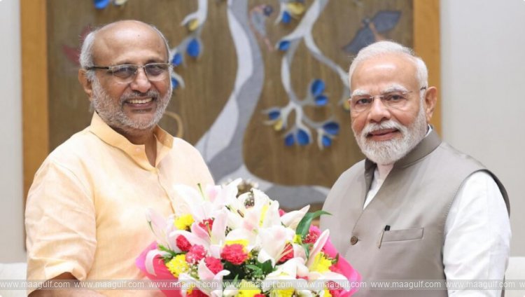 1 సీపీ రాధాకృష్ణన్ ను కలిసిన ప్రధాని మోదీ
