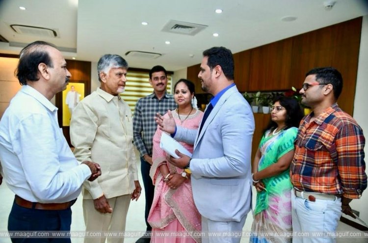1 ఏపీ ముఖ్యమంత్రి చంద్రబాబును కలిసిన సౌదీ తెలుగు ప్రవాసీయులు