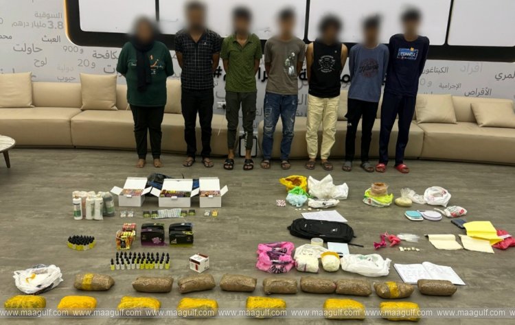 20 Dubai Police Dismantle Drug-Peddling Gang Run by Overseas Leader