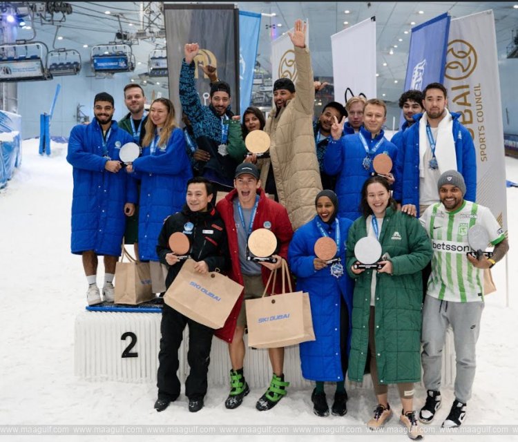 Winners of the Ice Warrior Challenge at Ski Dubai Announced
