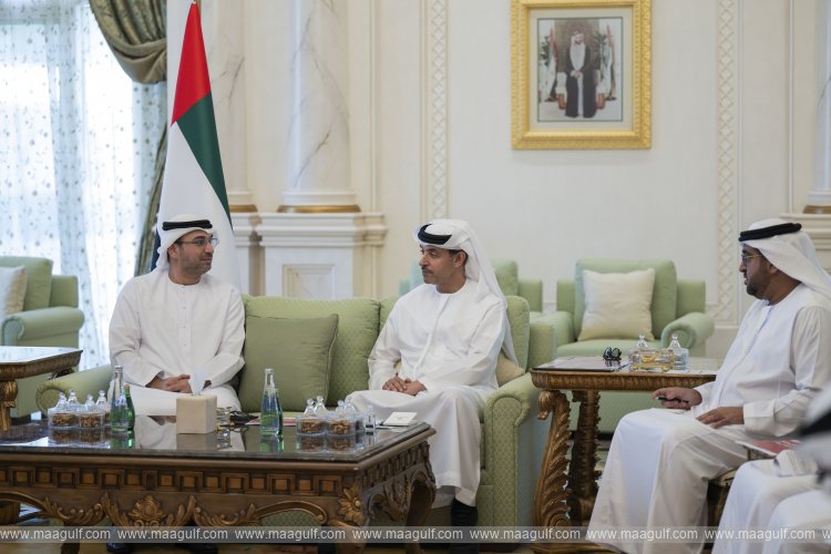 Hazza bin Zayed reviews progress of UAE National Railway Network project in Al Ain Region