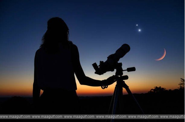 Saturn-Visible-Across-Kuwait-Sky-on-Sunday-Night-Al-Ajari-Center