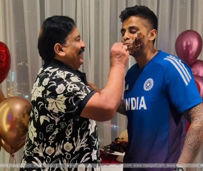 క్రికెటర్ సూర్యకుమార్ యాదవ్ పుట్టినరోజు వేడుకల్లో చాముండేశ్వరనాథ్