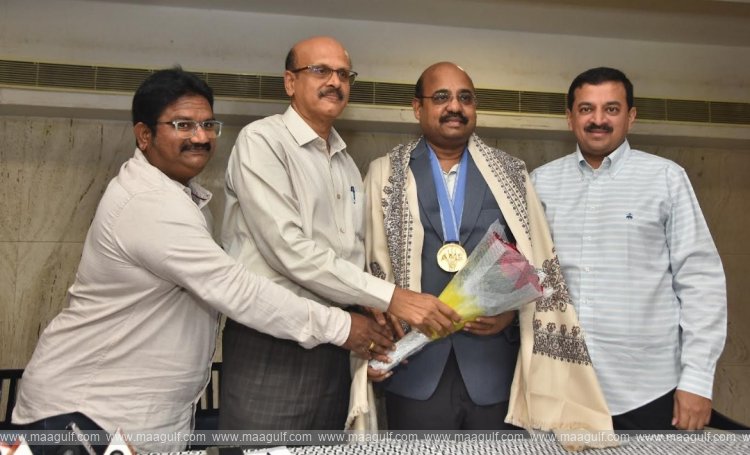 ఏషియ‌న్ మ‌స్క్యూలో స్కెలిట‌ల్ సొసైటీ అధ్య‌క్షునిగా వి.ఎన్‌.వ‌రప్ర‌సాద్